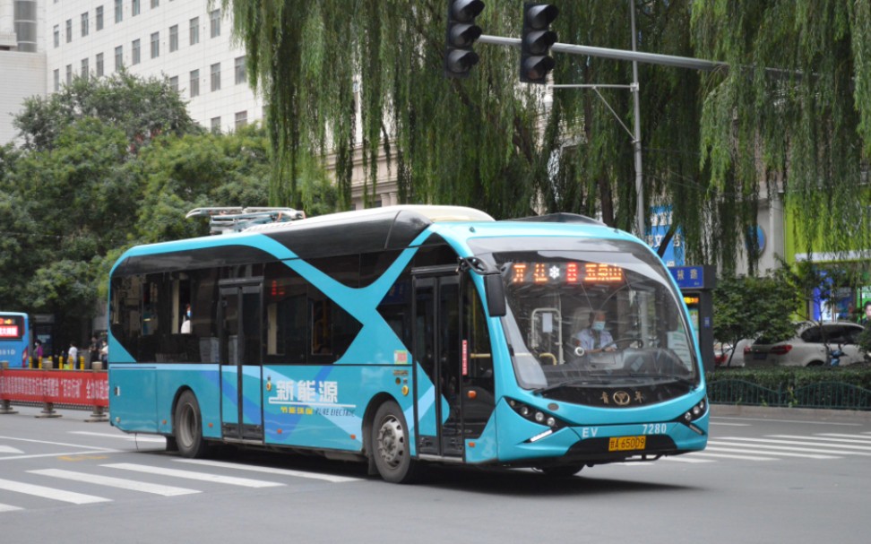 【造型新颖的老将】兰州公交集团 青年jnp6123bev 运行原声