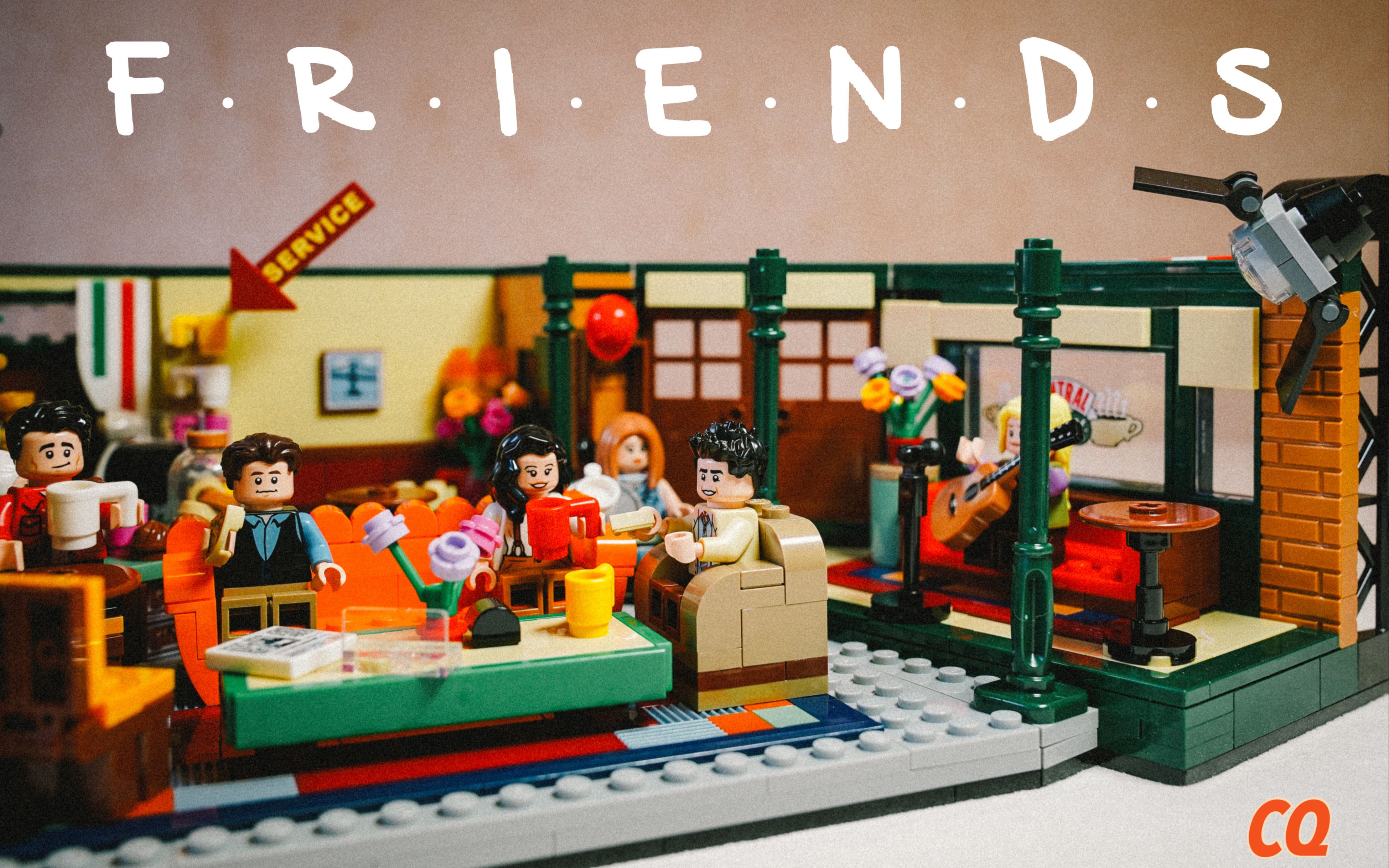 lego乐高老友记定格动画