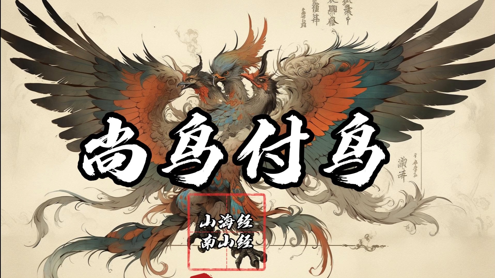 山海经-尚鸟 付鸟 (第四级)