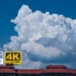 【4K延时】屋顶上的云朵~