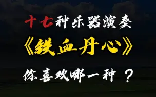 下载视频: 十七种乐器演奏《铁血丹心》，你喜欢哪一种？最后一种绝对不会让你失望