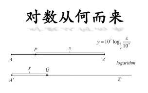 Download Video: 对数是如何诞生的？