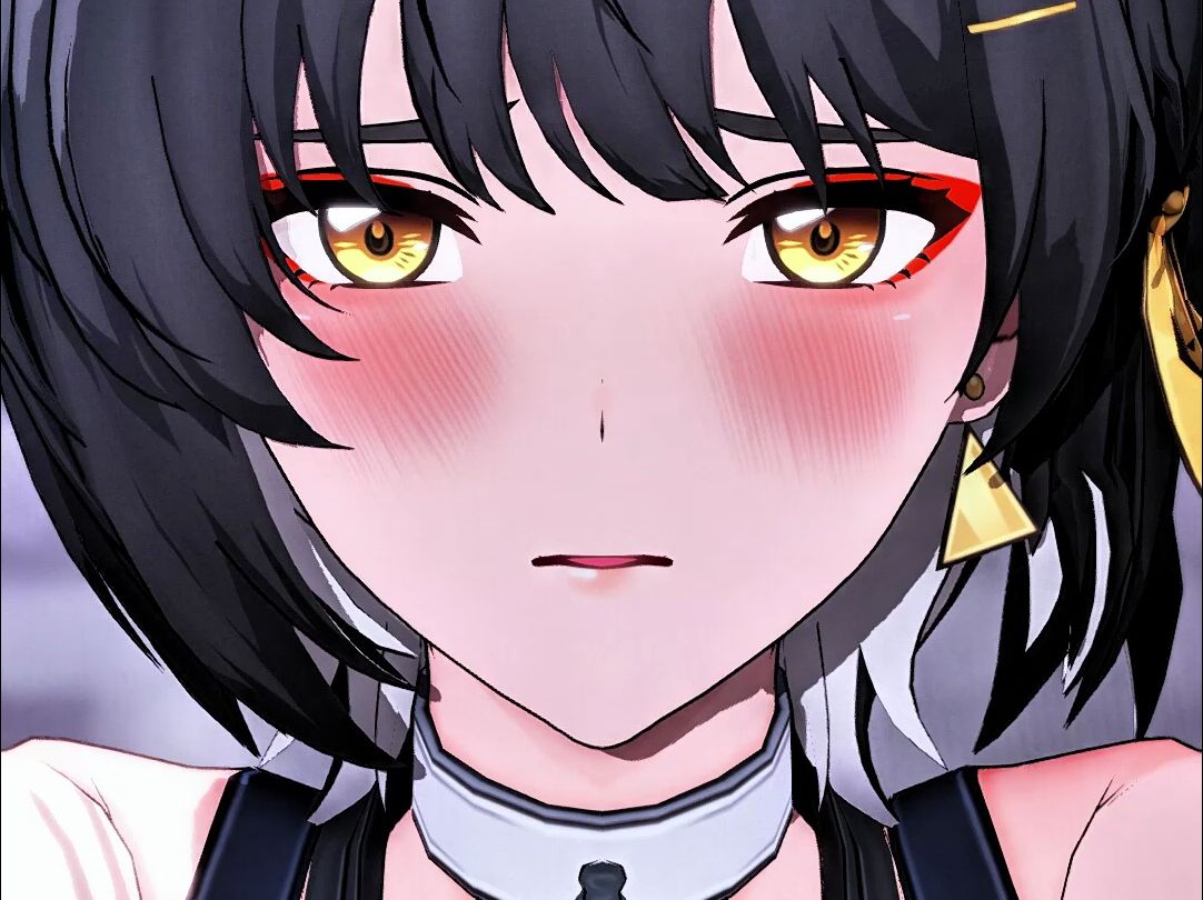 第一人称被漂泊者壁咚强吻【鸣潮mmd】