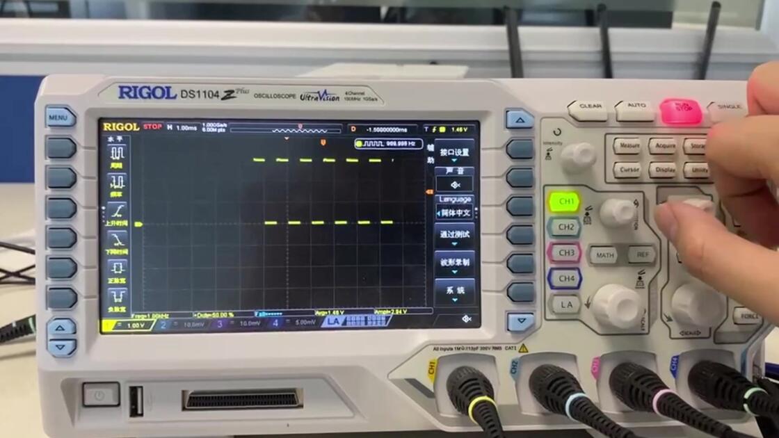 示波器DS1104使用指南_哔哩哔哩_bilibili
