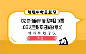 Download Video: 【七上专题一地球和地球仪】02地球的宇宙环境及位置 03太空探索进展及意义