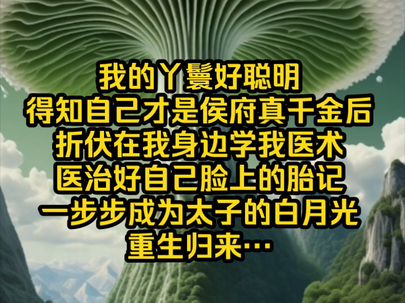 [图]《南夕黑桃》我的丫鬟好聪明，在得知自己才是侯府真千金后，折伏在我身边防我一派，学我医术，医治好自己脸上的胎记，一步步成为太子的白月光。重生归来，我选择亲手