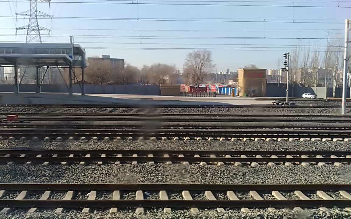 【中国铁路】k295次 通过大成站