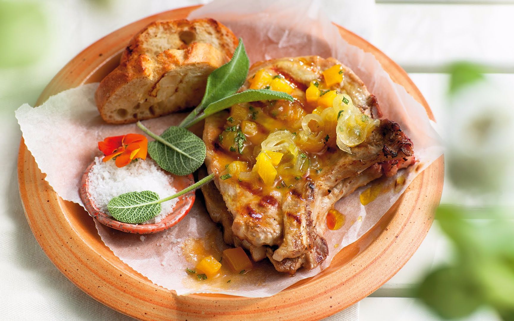 【德国厨房】饿了吗——做一份猪排配蜜桃吧【暂未成立字幕组】