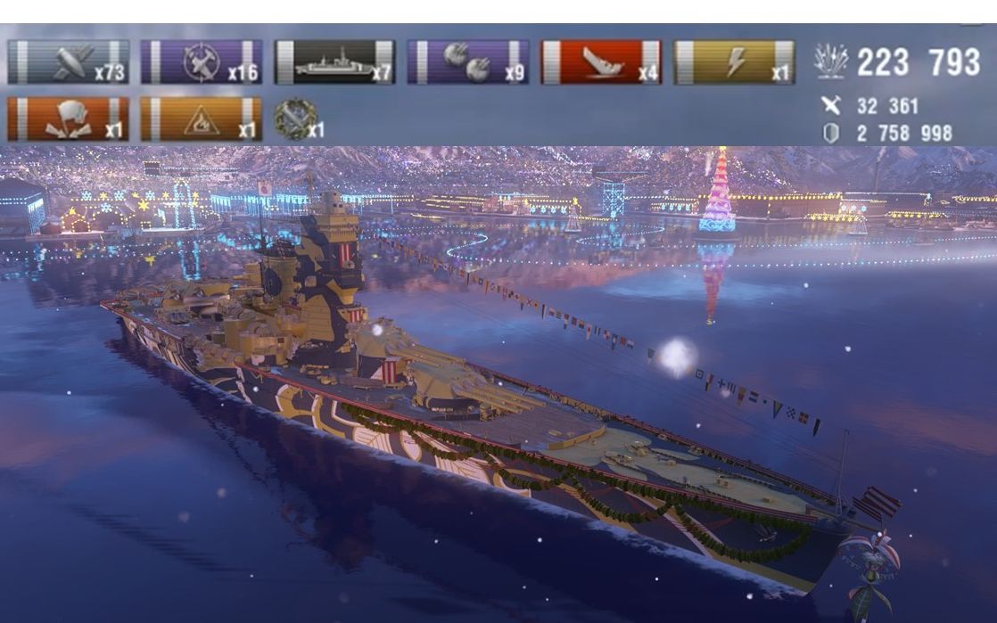 【战舰世界亚服】山本肥前排位战22w