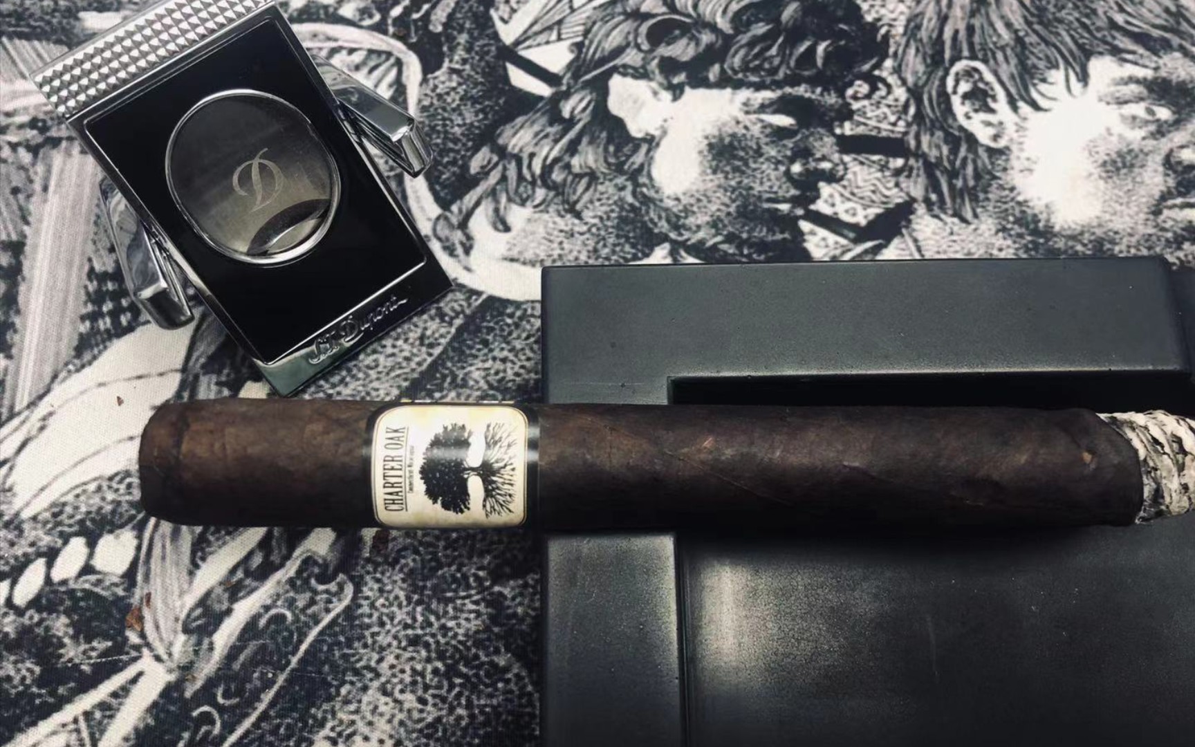 [图]（好口糧）具特色也巨高性價比的雪茄Charter Oak Lonsdale Maduro