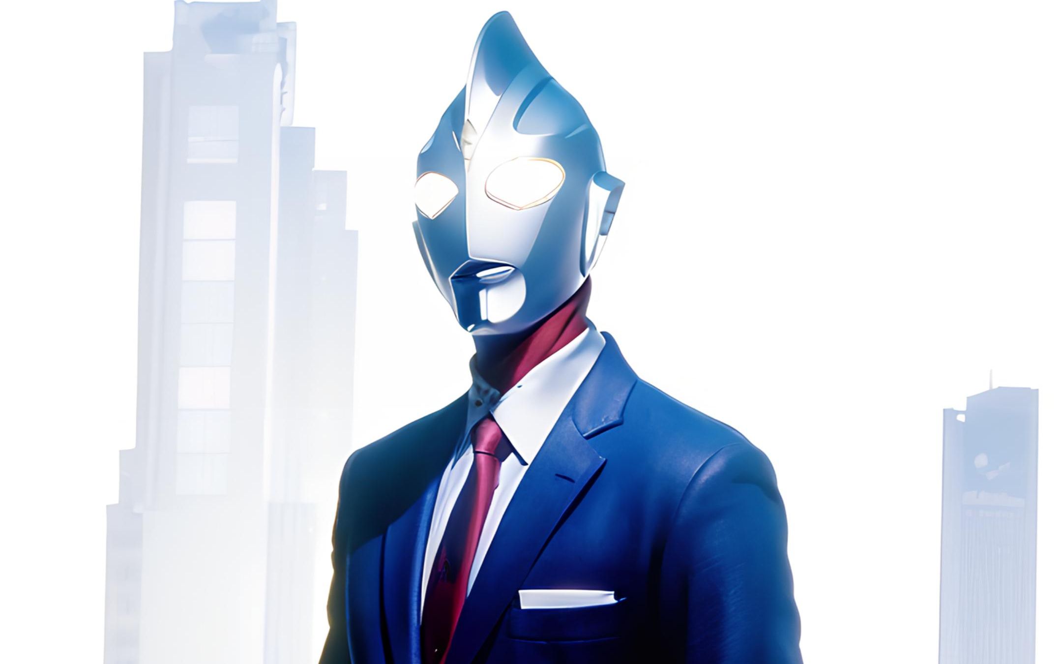 穿西装的奥特曼,你见过吗