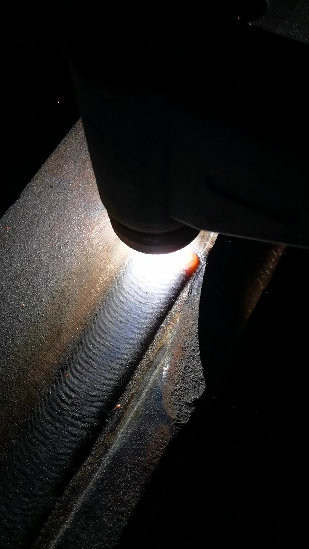 钢铁厂侧导卫板耐磨耐高温等离子粉末喷焊视频