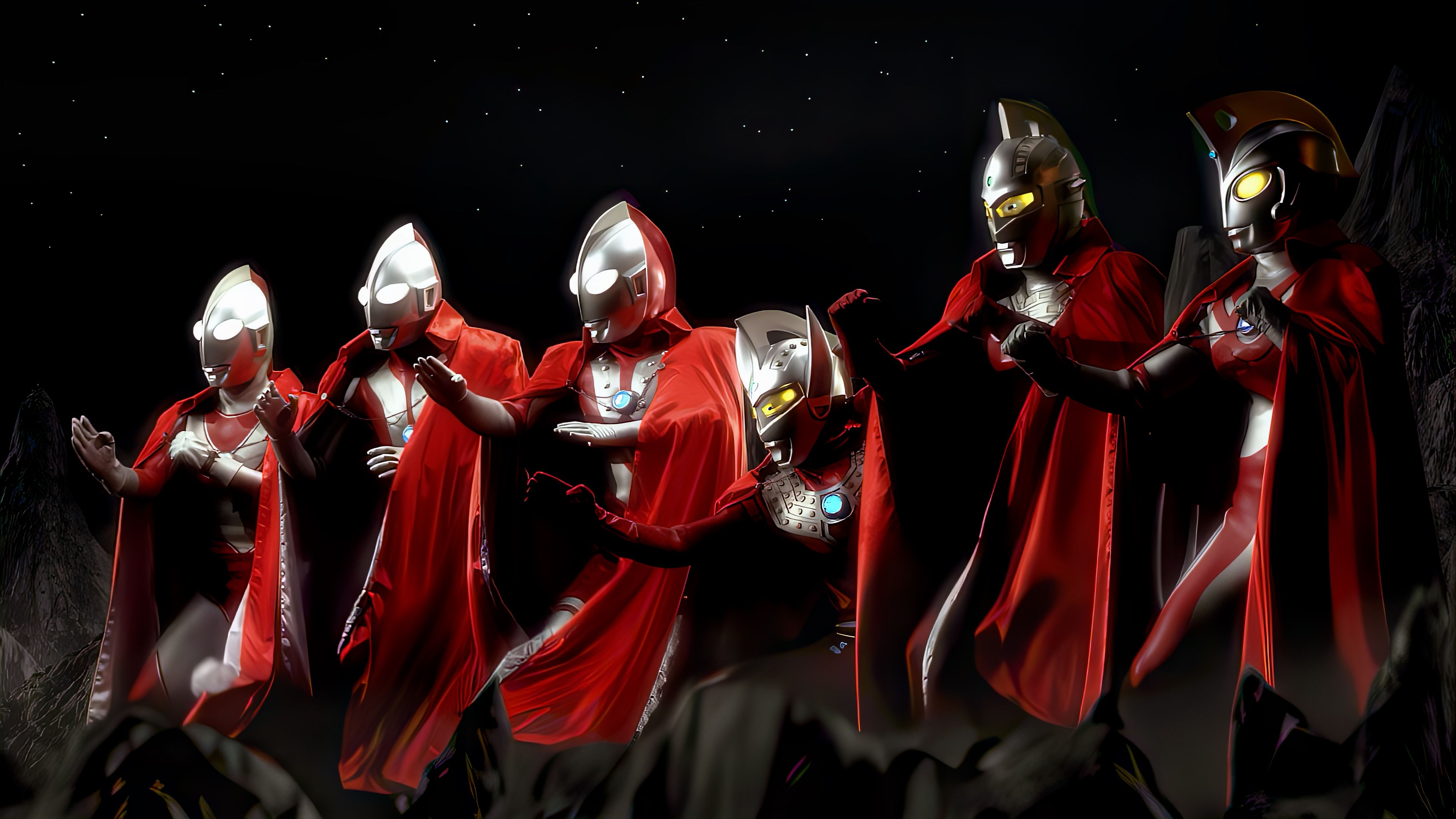 奥特六兄弟的团战 总是那么让人热血沸腾 超燃卡点合集