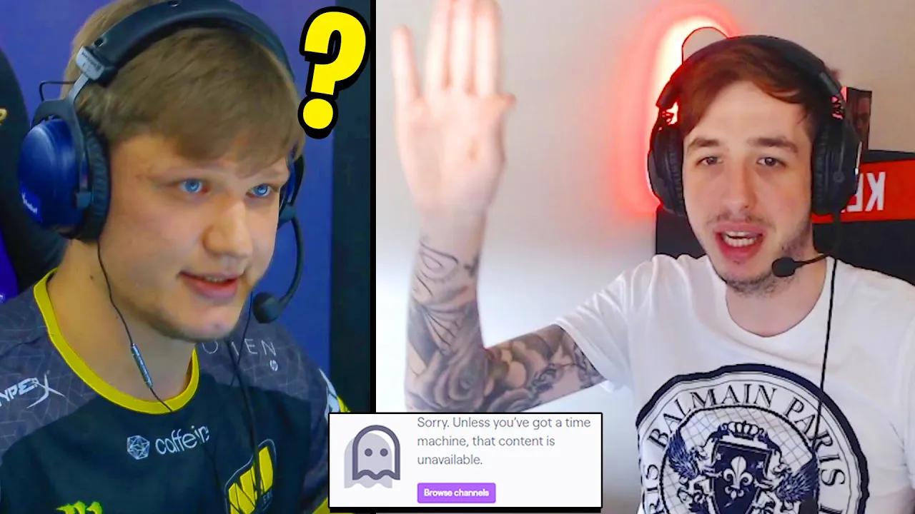 【csgo】s1mple又被twitch封了! kennys带着变态甩枪回来了!