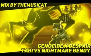 Download Video: Tabi vs Nightmare Bendy / Genocide x Despair [FNF Mashup]