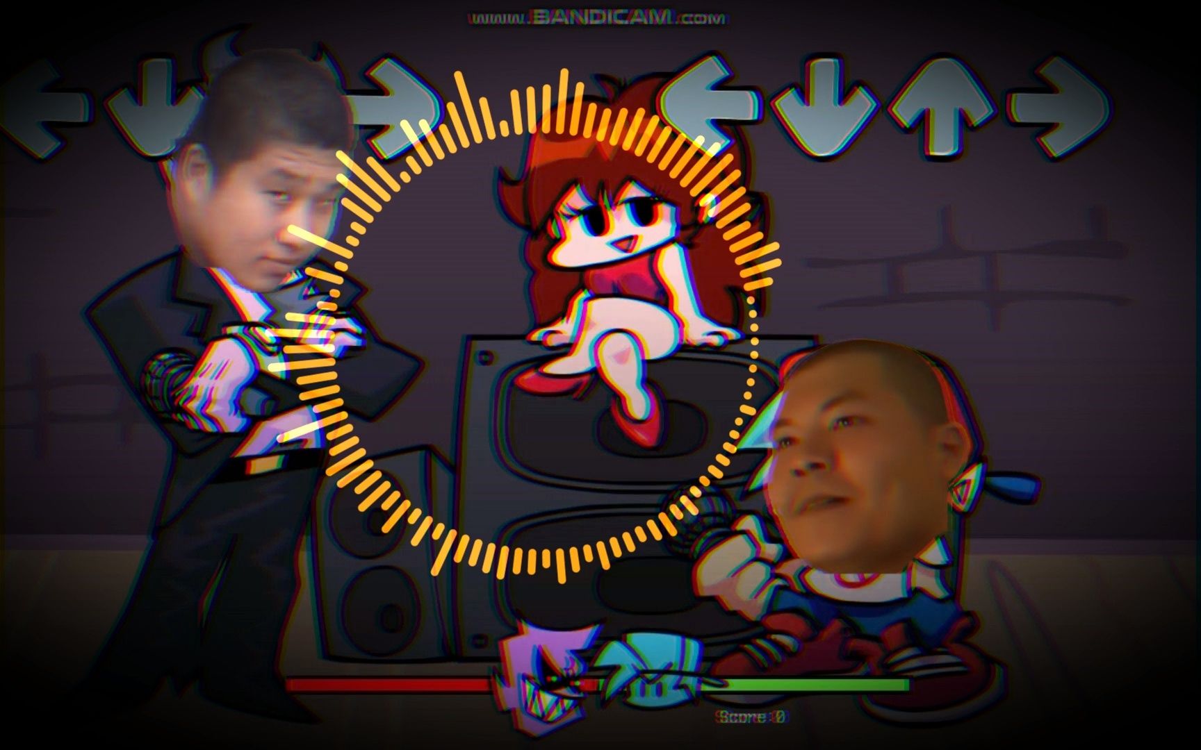 【fnf】dad battle,但是岳父是虎哥,bf是杰哥