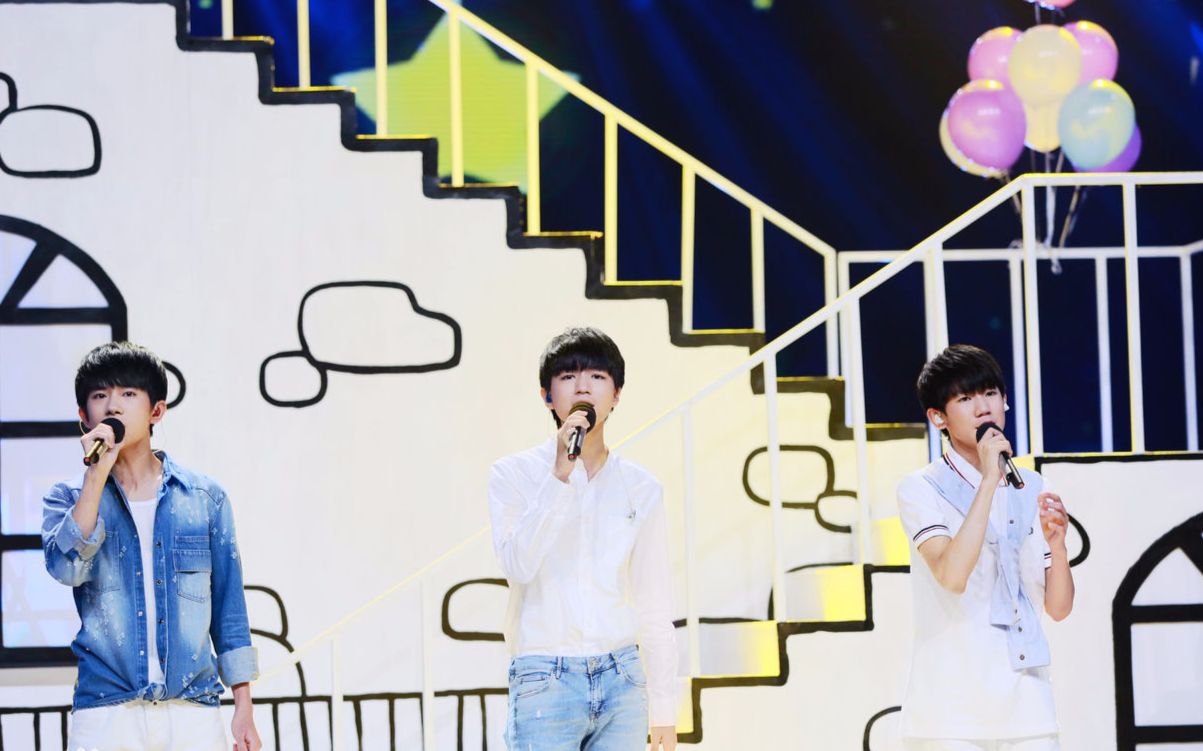 【tfboys】不完美小孩 现场剪辑