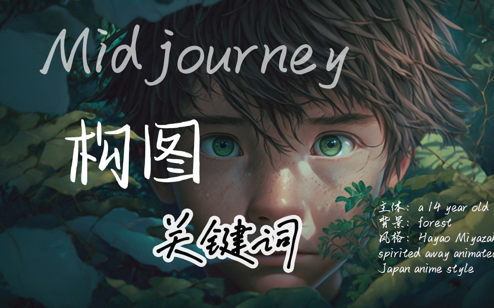 Midjourney构图关键词 全网首发配图构图解说,记得点赞收藏.搭配的关键词已附在简介哔哩哔哩bilibili