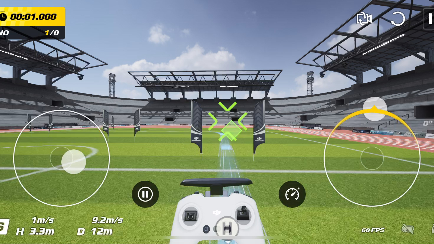 大疆穿越机模拟器,你学废了吗?