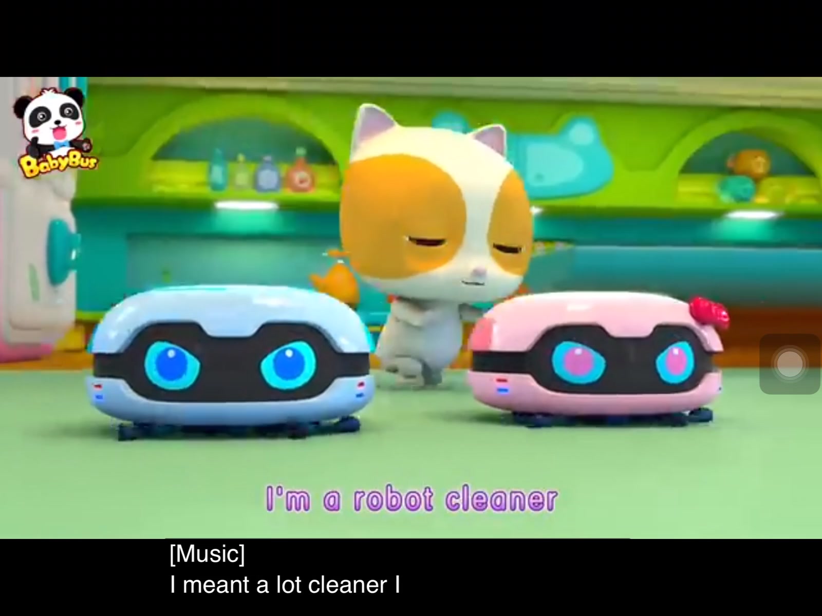 [图]（Baby Bus）:baby and police robot cleaners