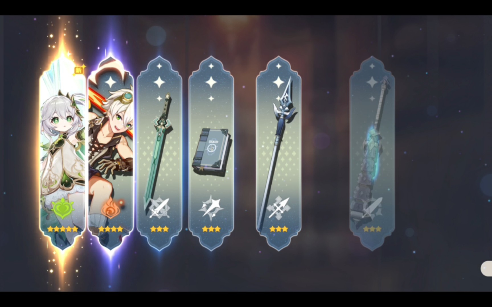 【原神抽卡】草神:人生大起大落不过如此_手机游戏热门视频