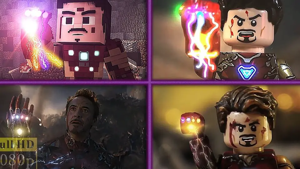 Lego 2025 minecraft avengers