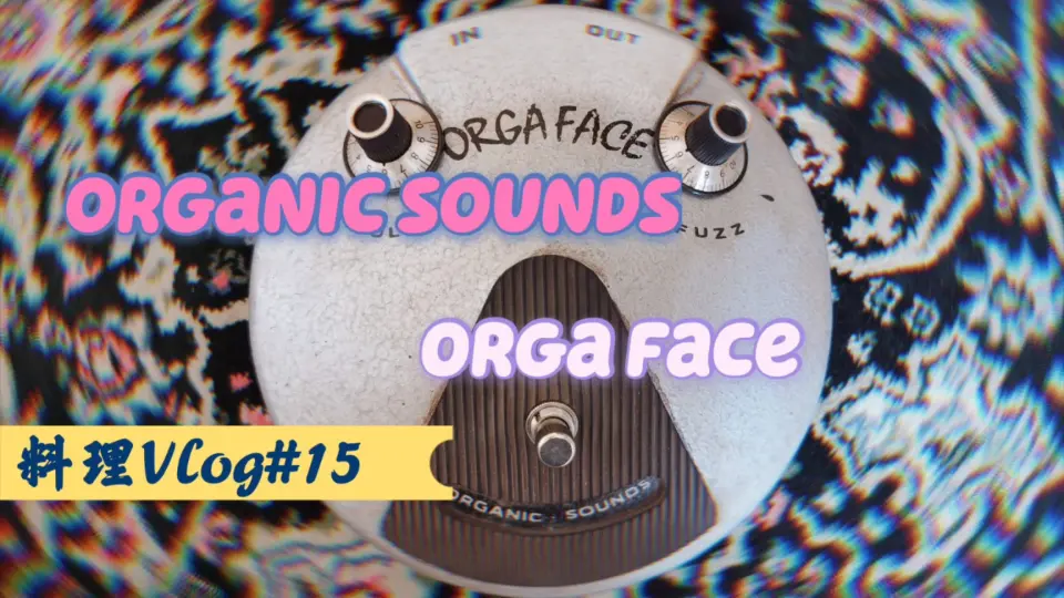 料理Vlog#15】organic sounds Orga Face 66 FUZZ FACE 效果器_哔哩哔哩