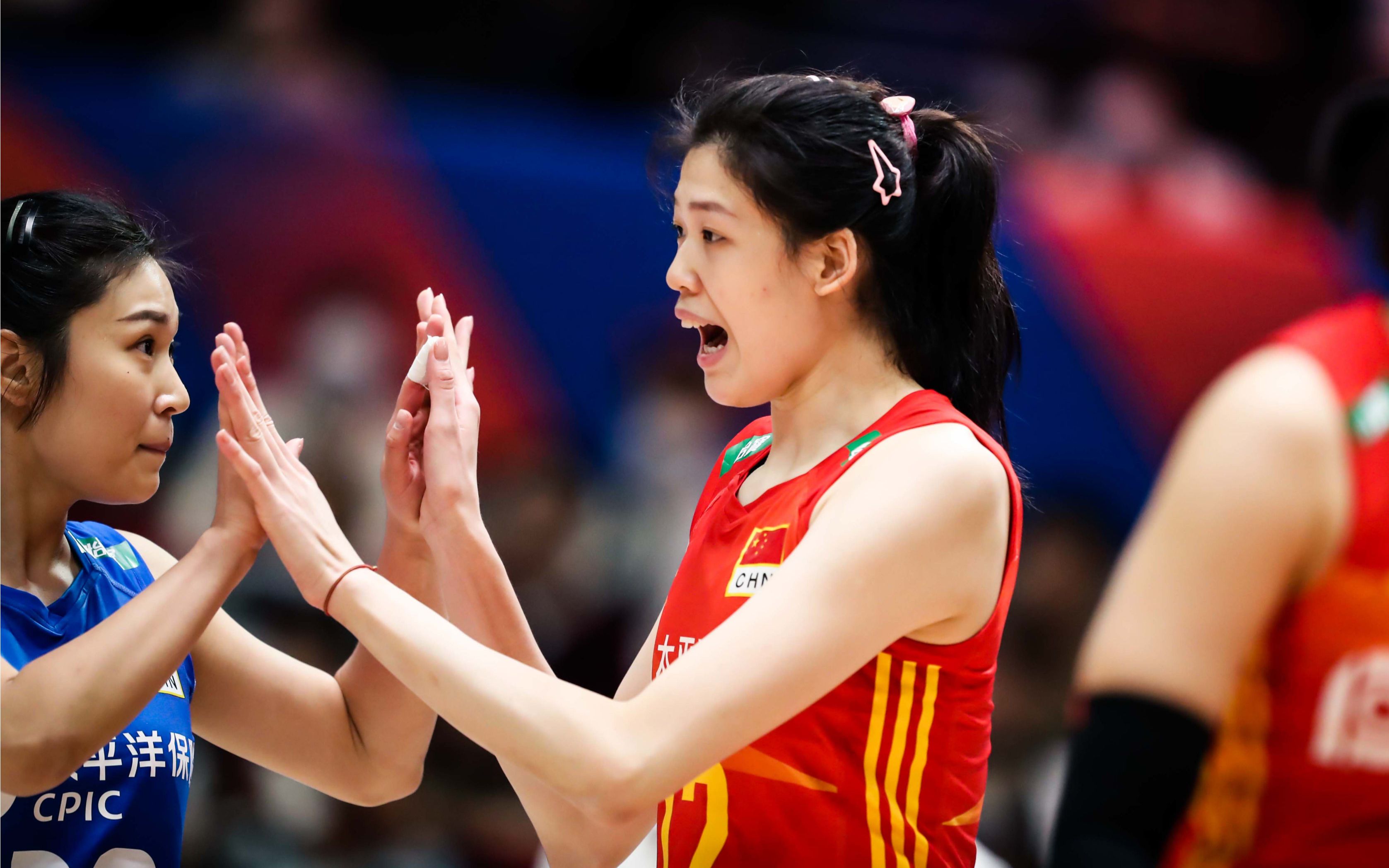 得分王李盈莹!中国女排3:0加拿大,五连胜登上积分榜第一!