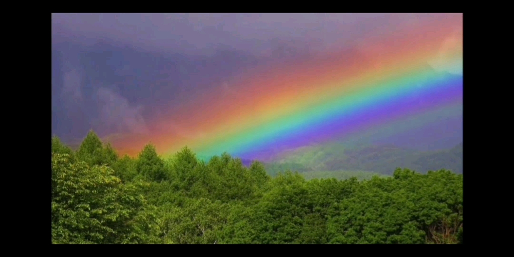 [图]为什么雨后会有彩虹？