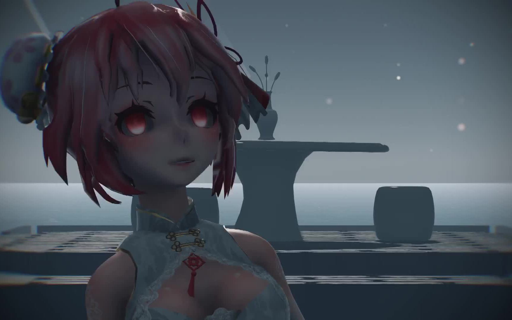 mmd重音テト桃花旗袍