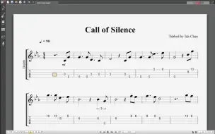 Tải video: 【Ukulele乐谱】Call of Silence