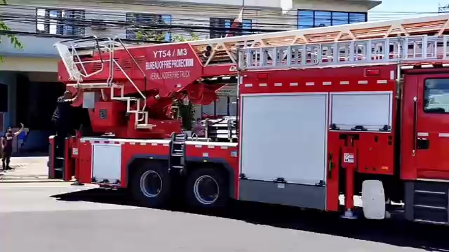 越南消防徐工54米云梯车