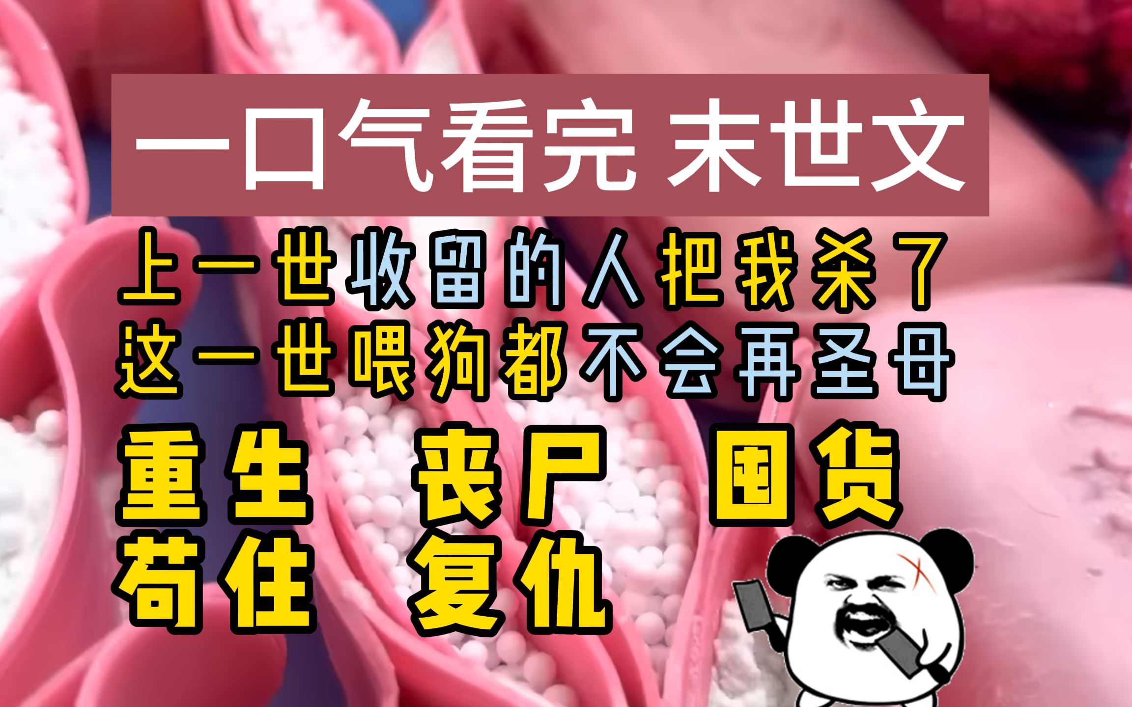 [图]（已完结）上一世好心收留陌生人，结果我被嘎了，这一世除了囤货，报仇也得提上日程