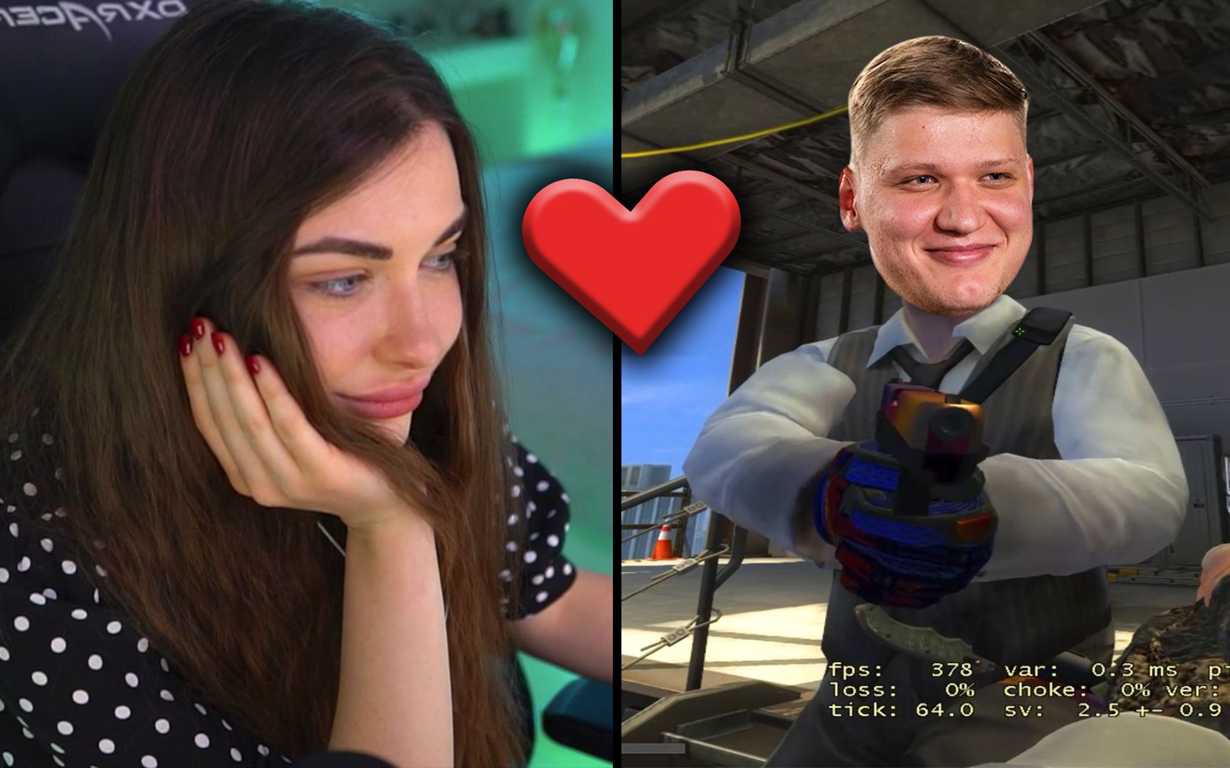 vladopards1mple带女朋友玩搭档模式