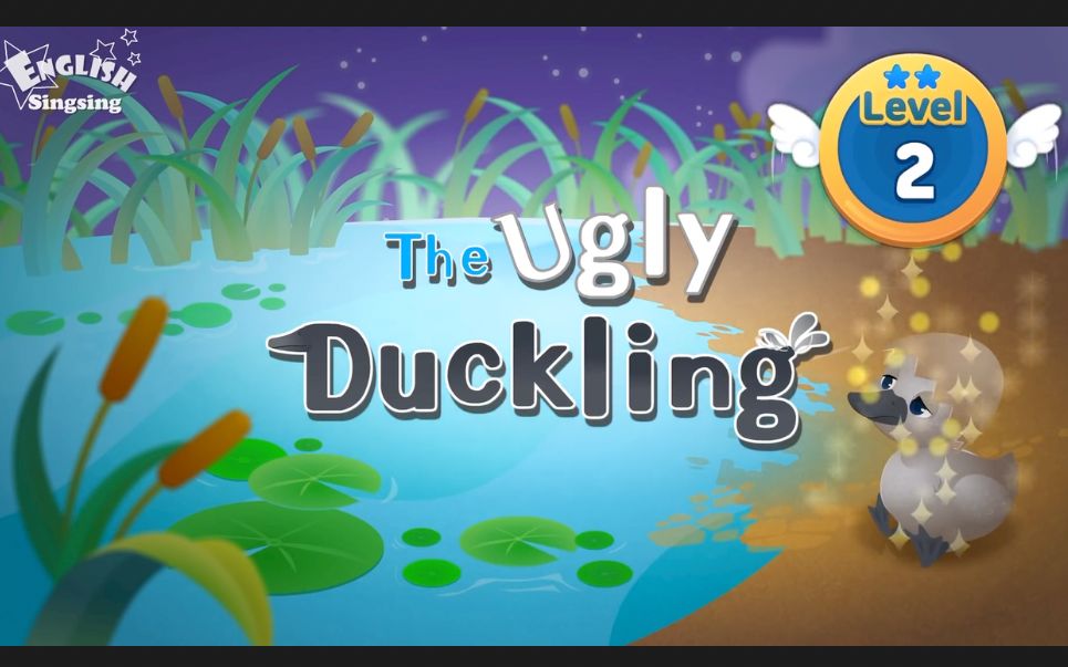 [图]The Ugly Duckling 丑小鸭 ｜English Fairy Tale Stories 英文童话故事