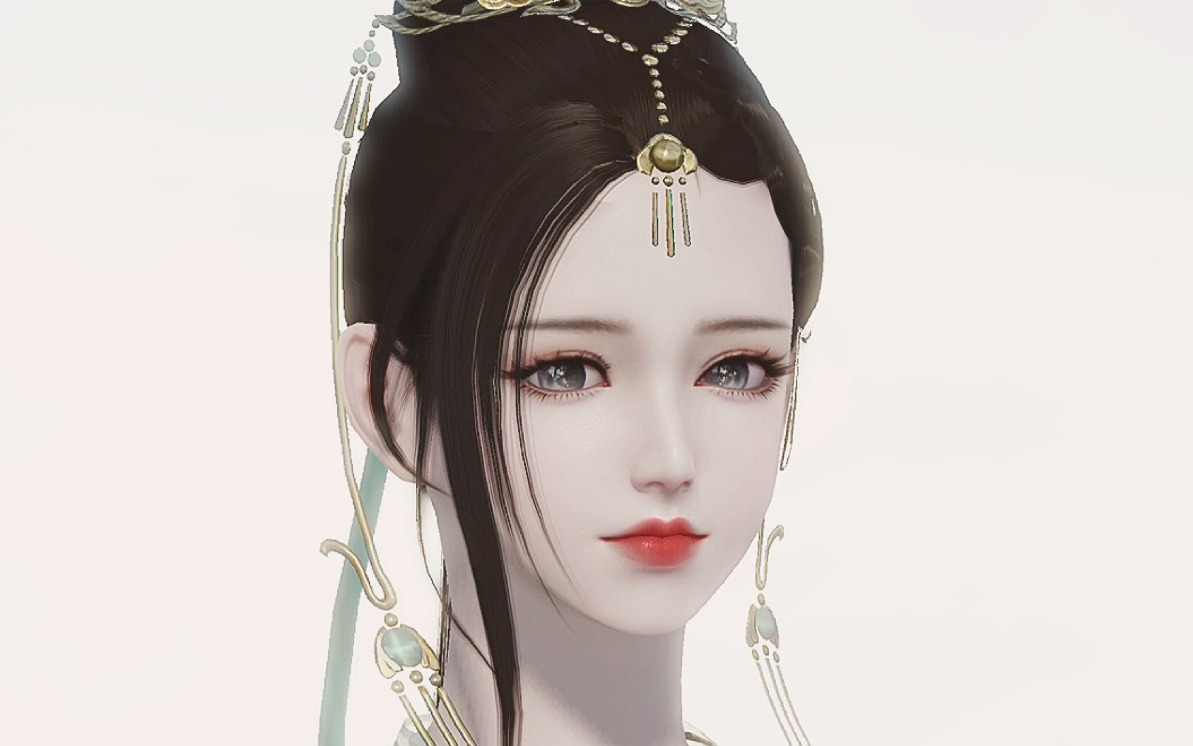 天涯明月刀手游成女捏脸数据 素柔 限时无偿