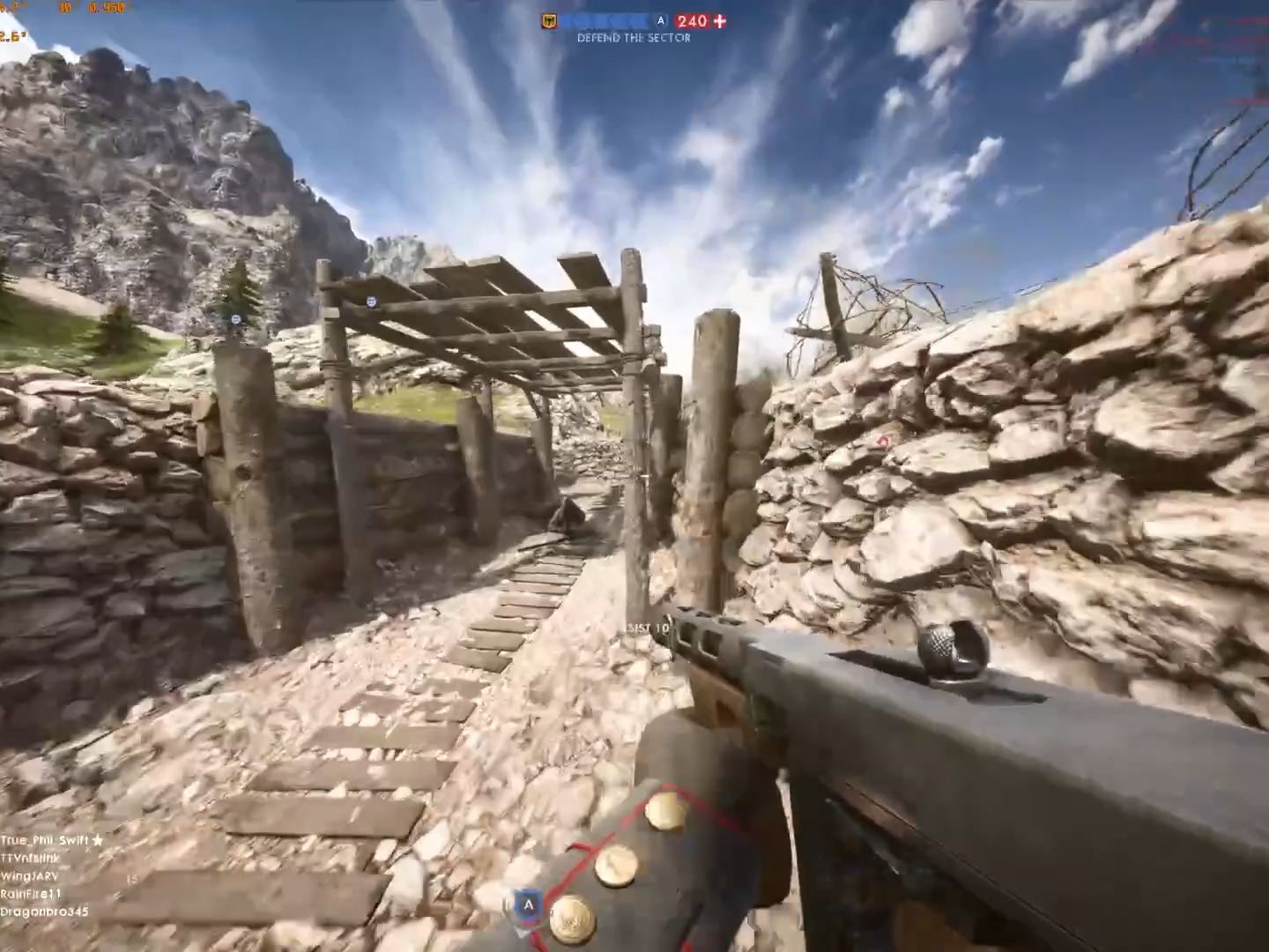 战地1 美服行动 格拉巴山防守方 62