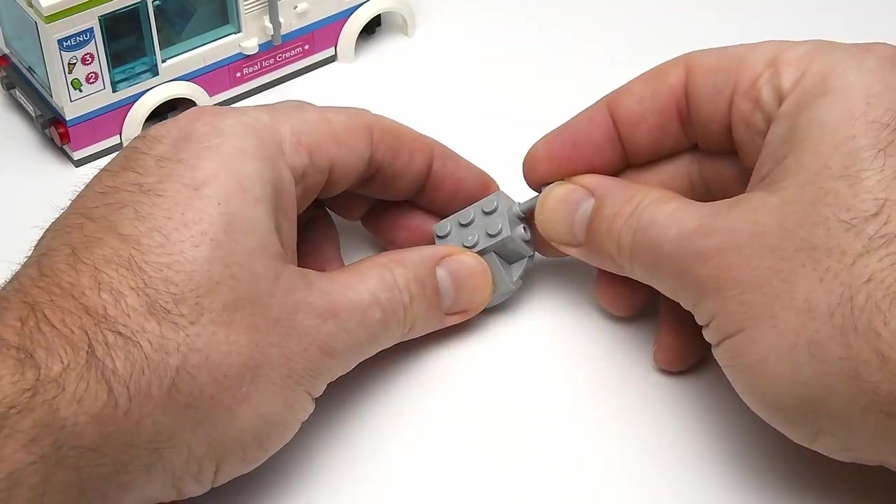 乐高城60314冰激凌车警方追捕-速度构建审查