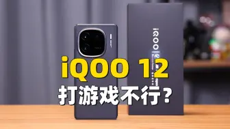 Download Video: 张大仙首播王者惨遭手机gank，iQOO 12打游戏不行？