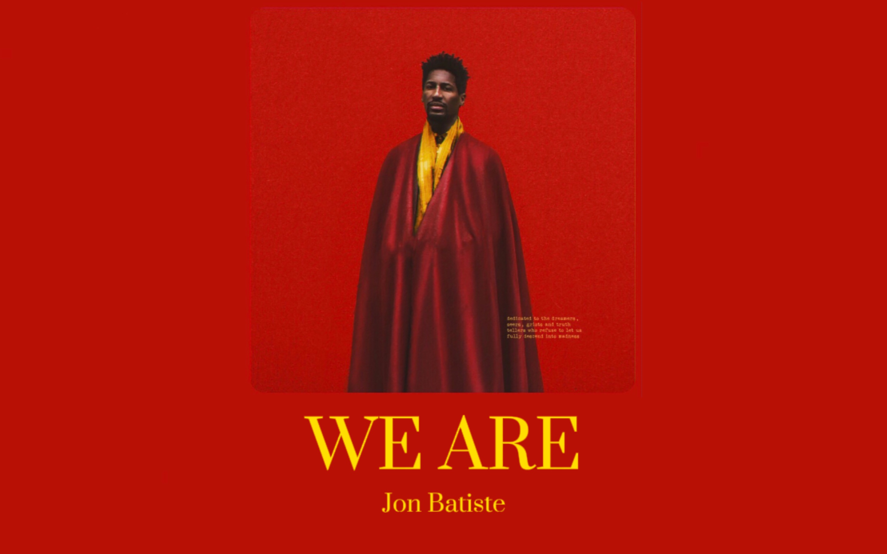 [图]2022格莱美 年度专辑！｜Jon Batiste - WE ARE