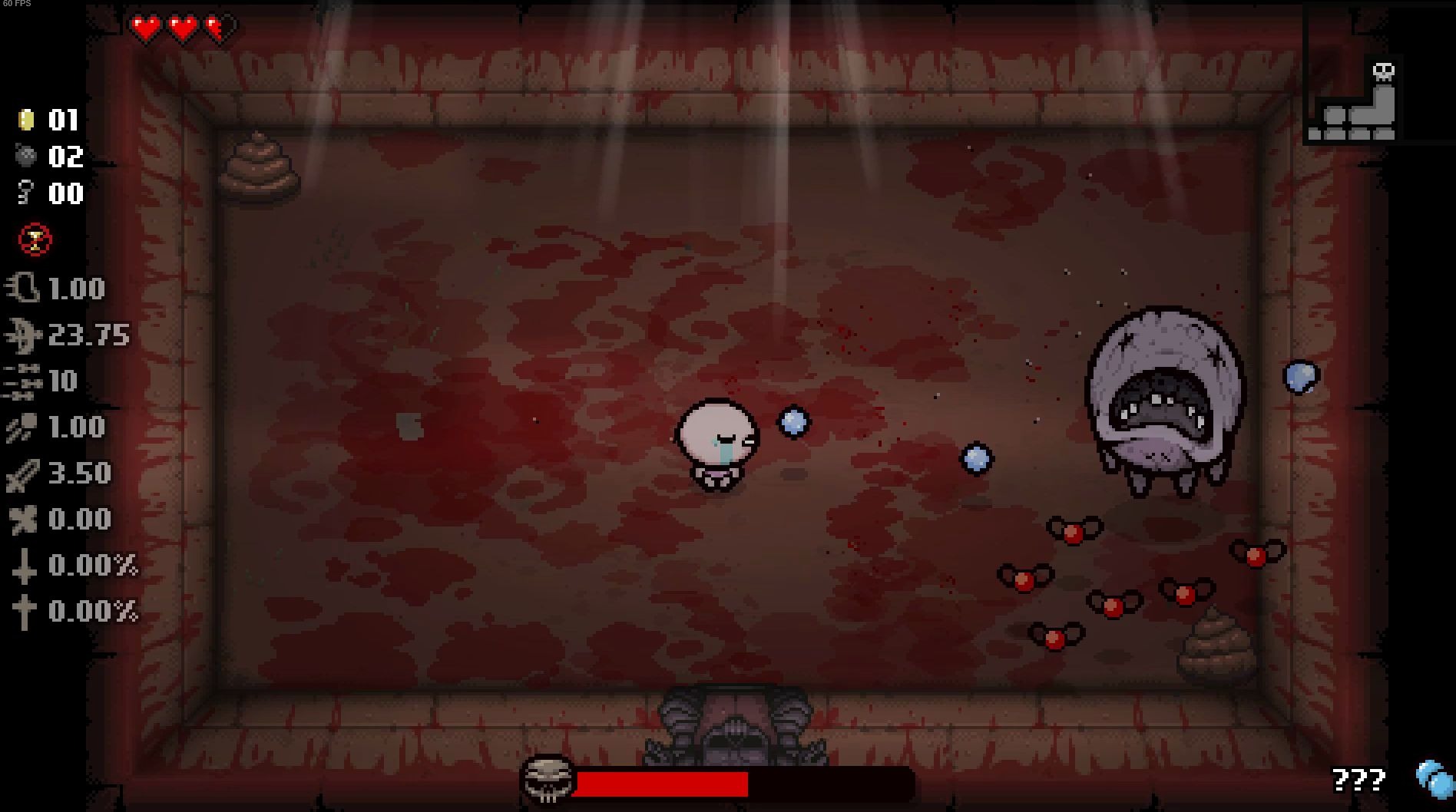 以撒的结合新手实况解说1首打妈腿