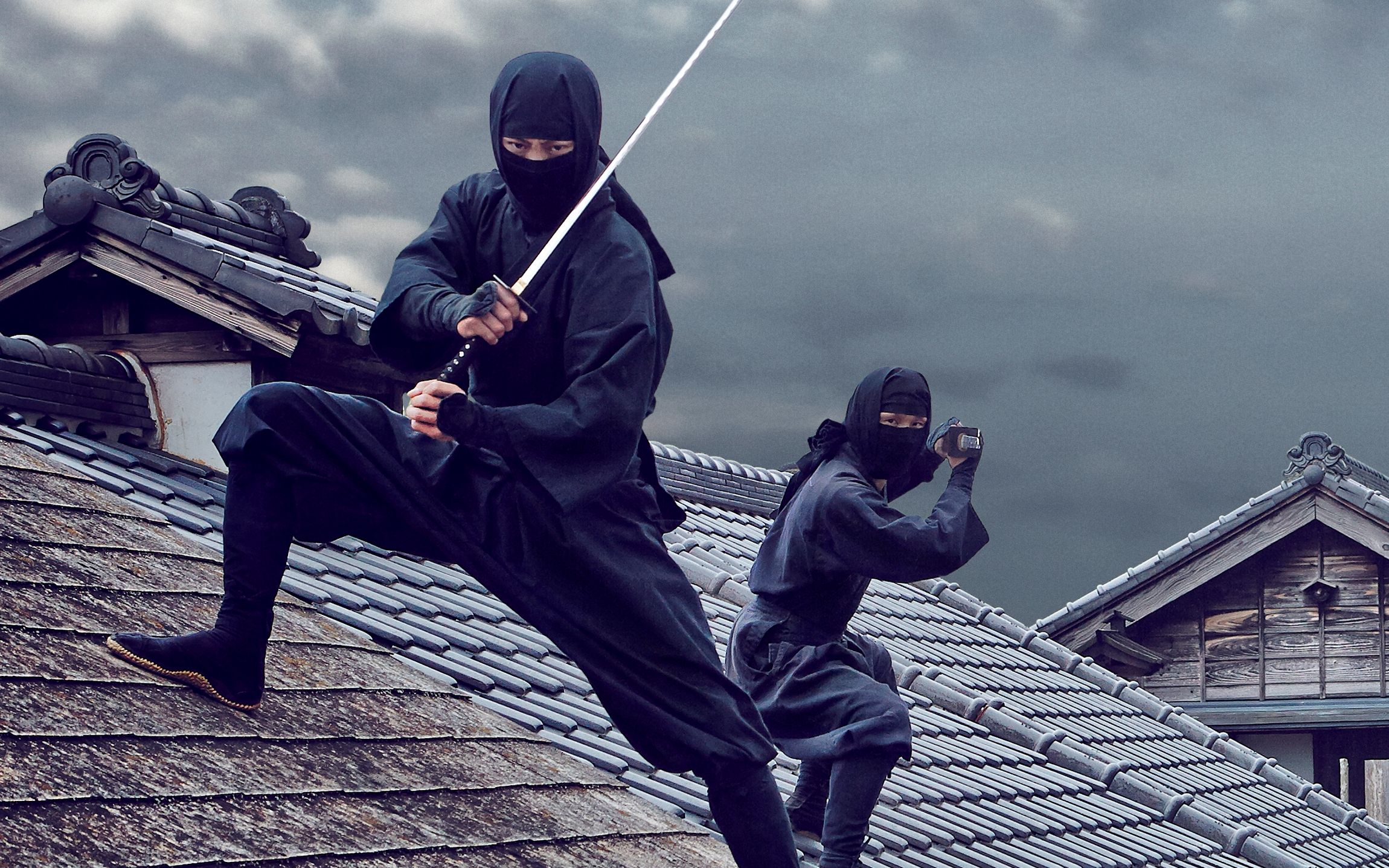 配上"日本忍者"霸气必杀瞬间,简直1秒燃爆!