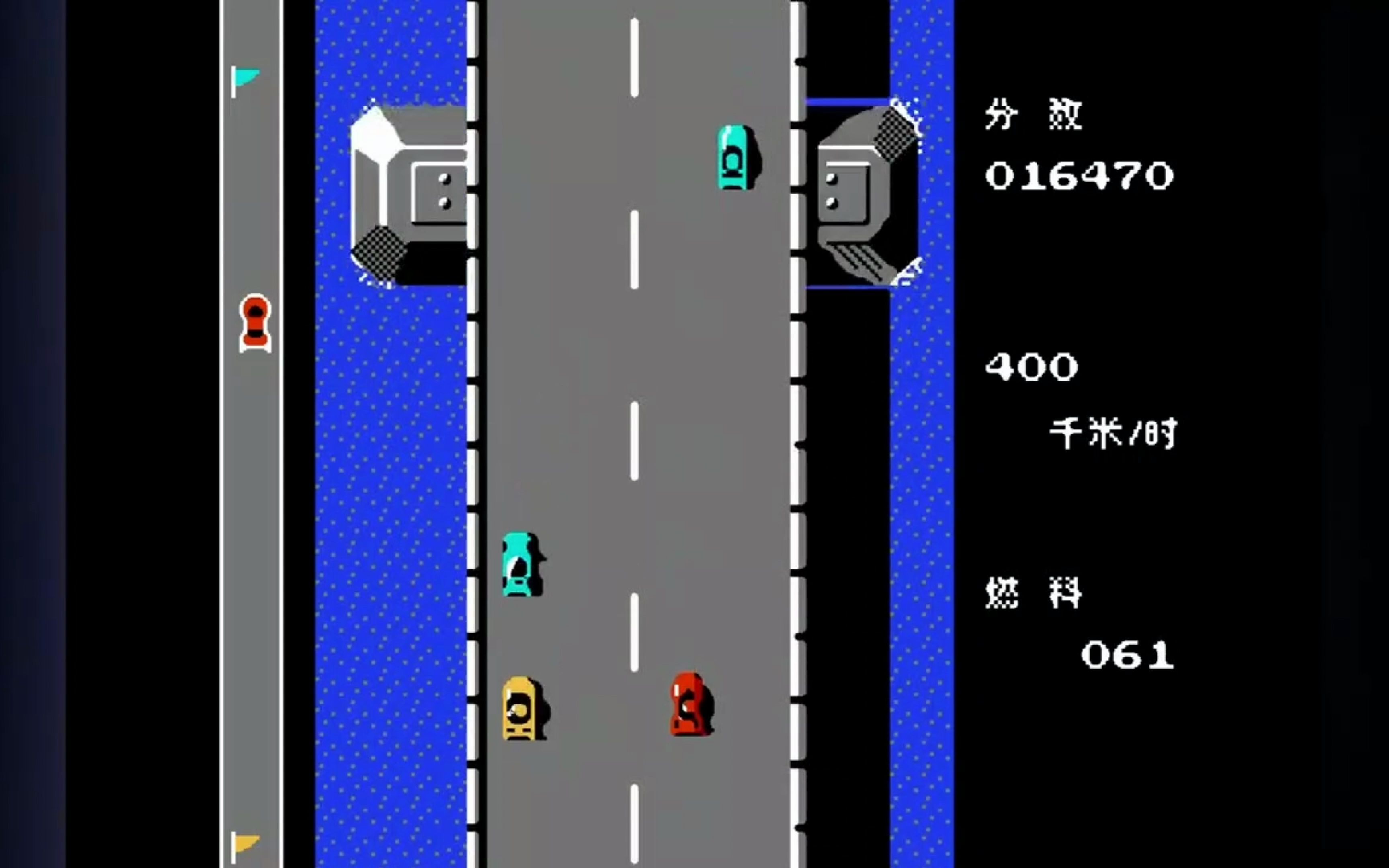 fc经典游戏火箭飞车不知大家能重复通关多少次呢