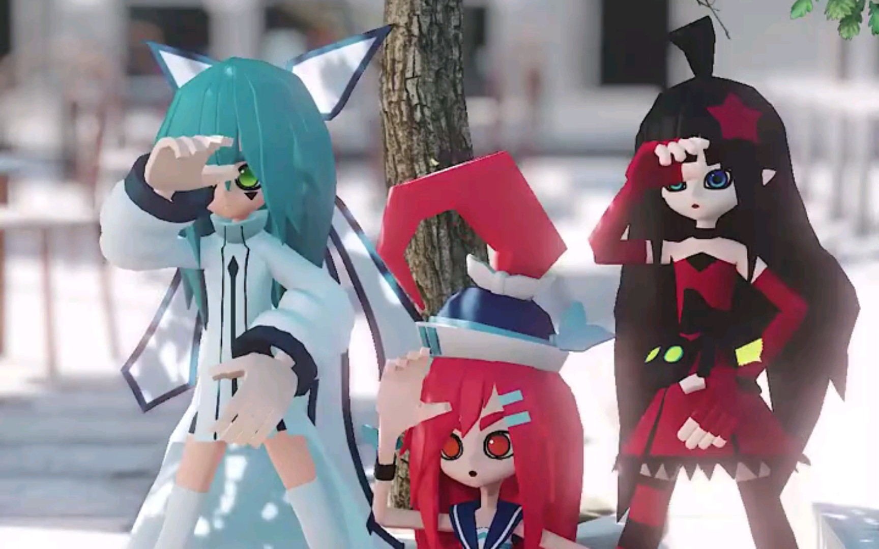 【转载】安莉洁 凯莉 艾比三人毽子操