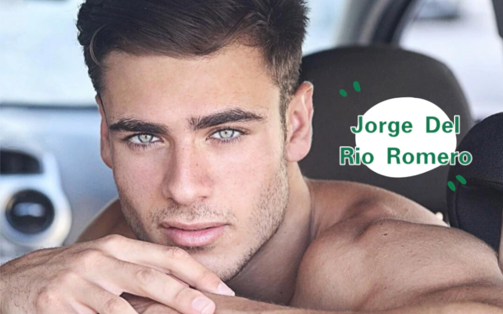 欧美男模肌肉帅哥型男Jorge Del Rio Romero写真哔哩哔哩bilibili