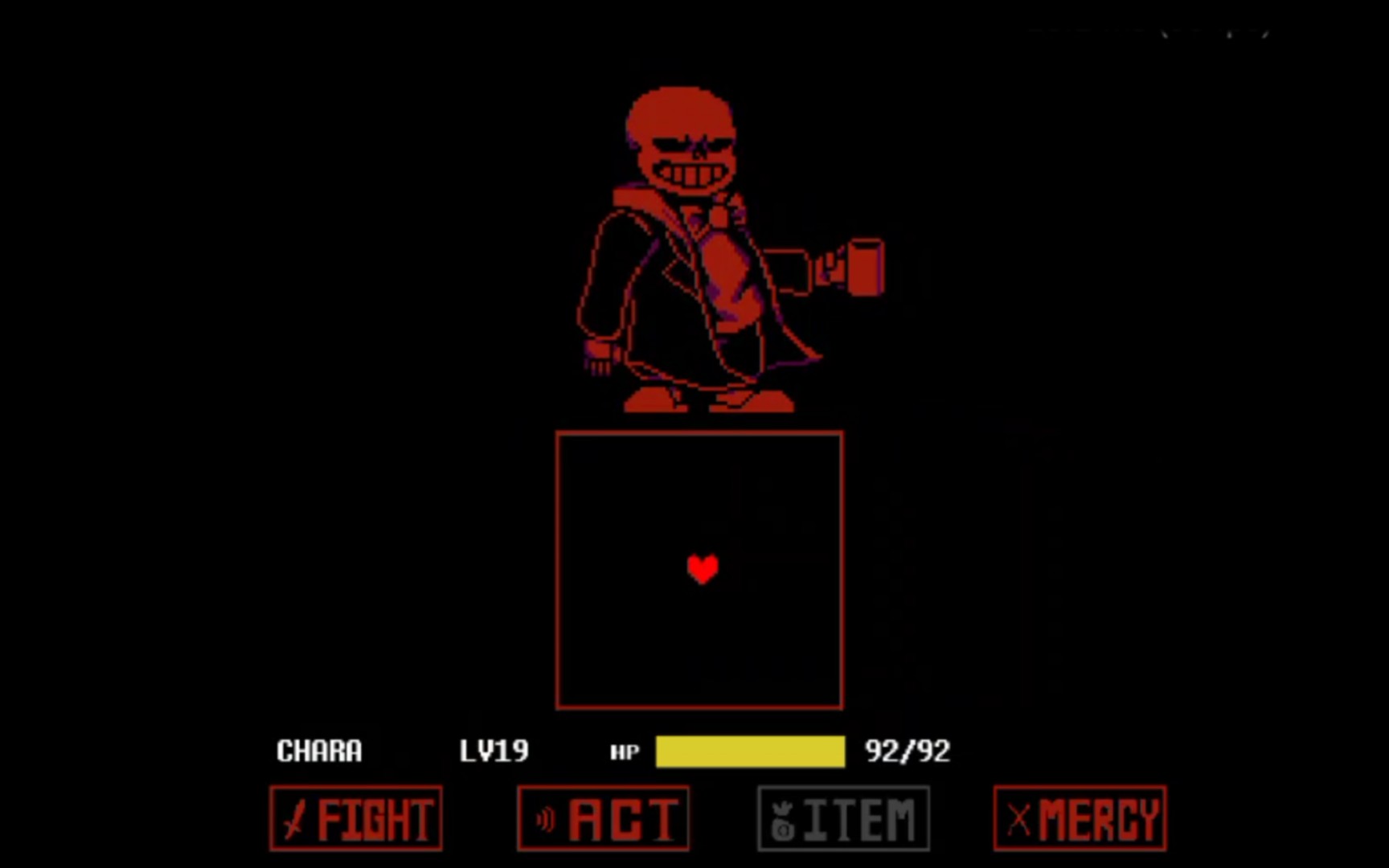 【ut同人】某盗图游戏的bullet hell