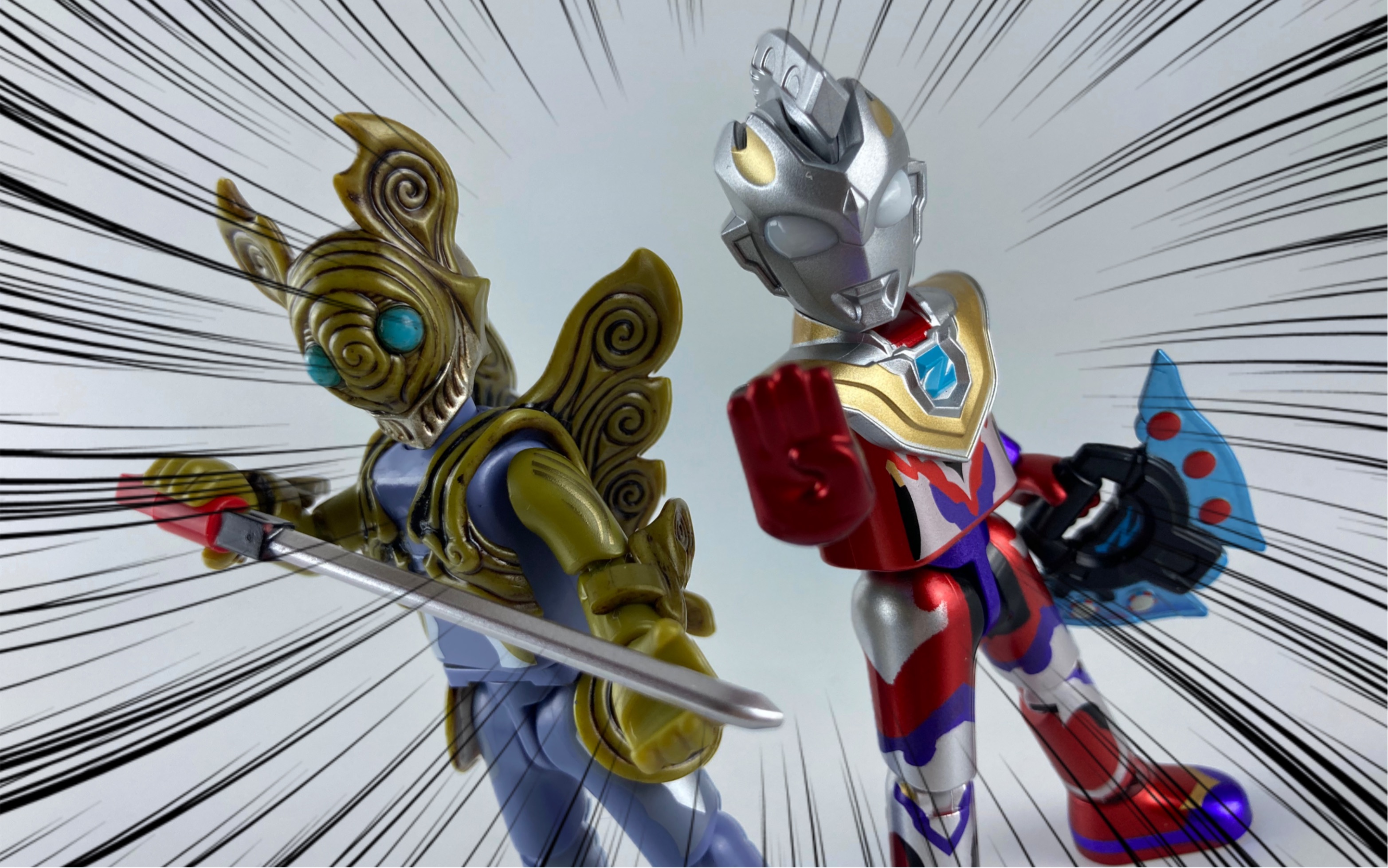 泽塔奥特曼伽马未来&巴罗萨星人!布鲁可奥特名鉴系列!