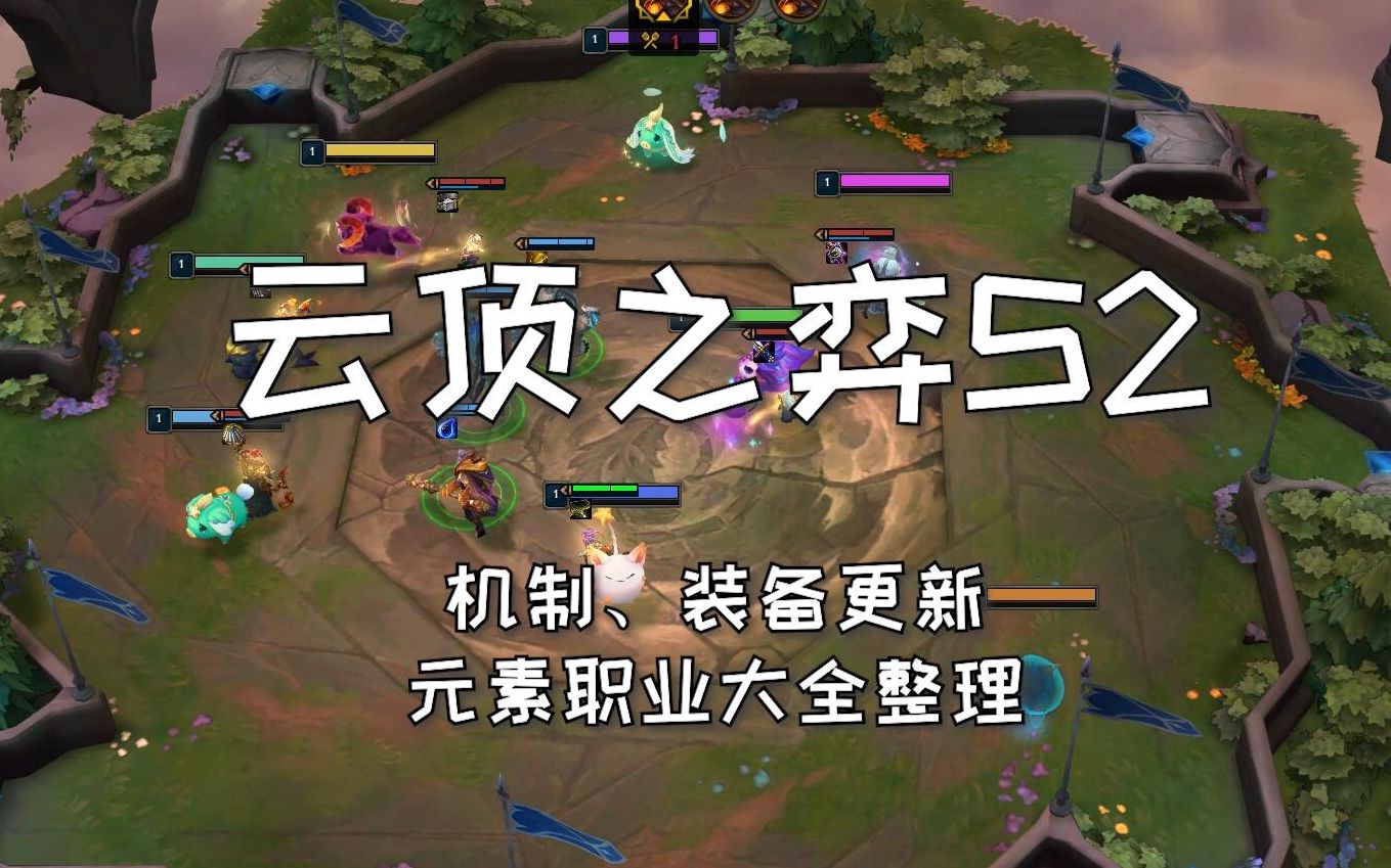 云顶之弈s2全羁绊英雄和特性大全机制装备更新