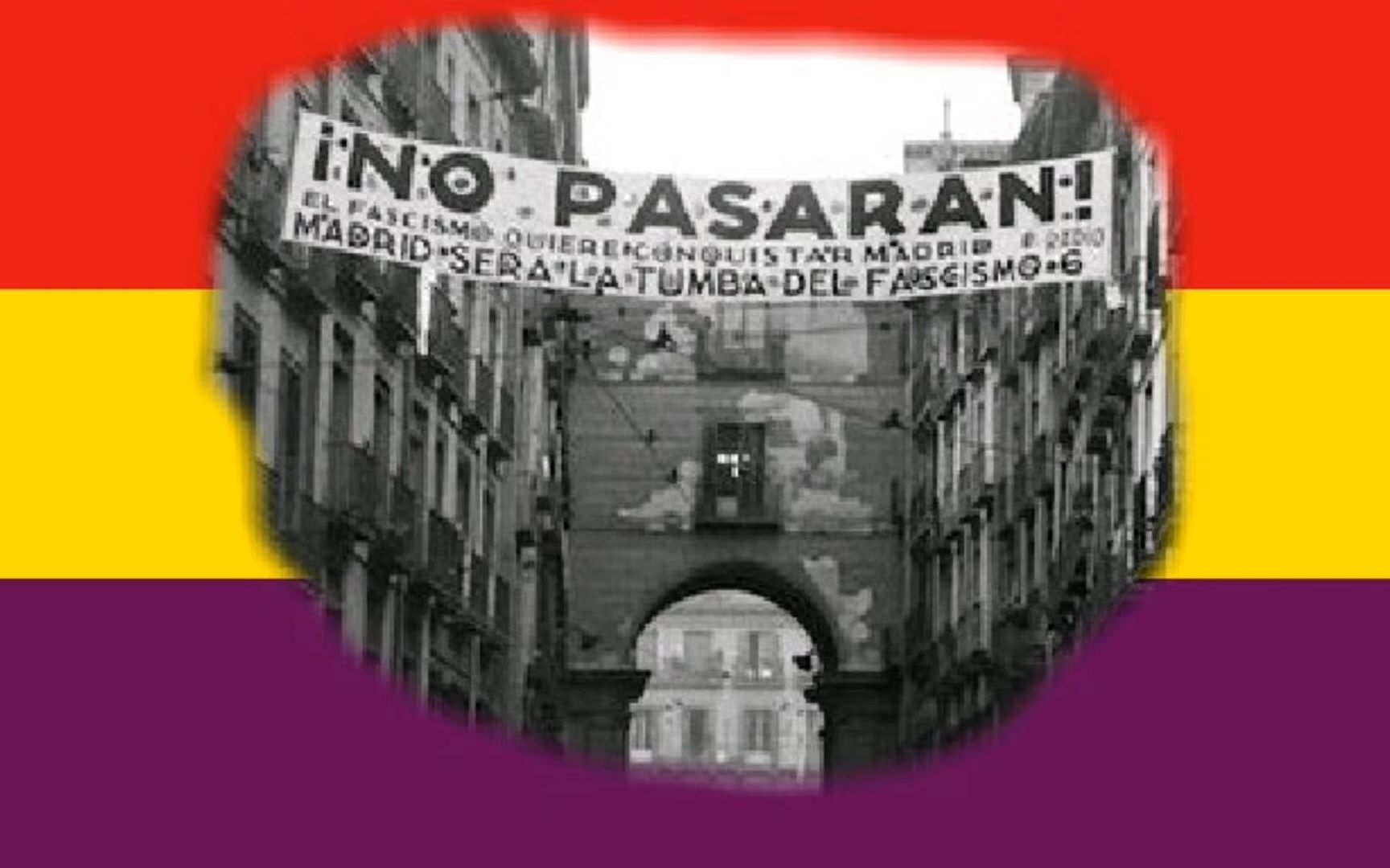 [图]No Pasarán!（禁止通过！-西班牙第二共和国歌曲）- Spanish Civil War Republican Song - With Lyrics