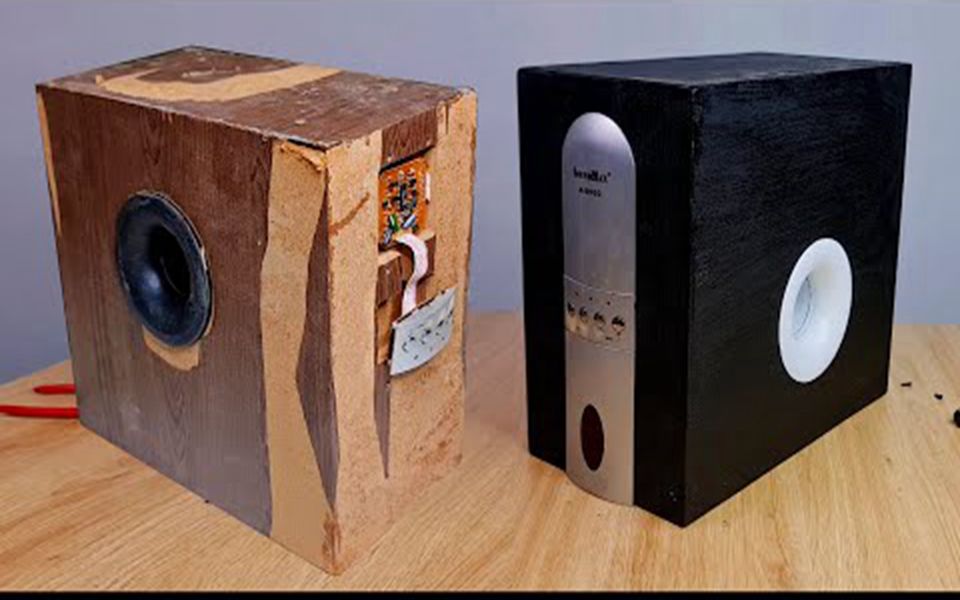 手工翻新制作!完美还原低音炮!